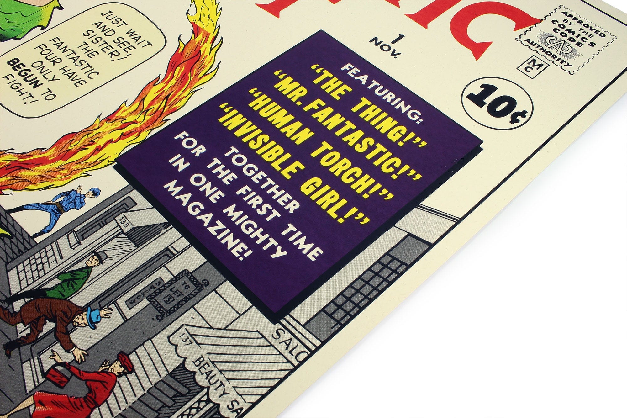 3588-fantastic-four-1-screenprinted-poster-7.jpg Fantastic Four #1 Screenprinted Poster