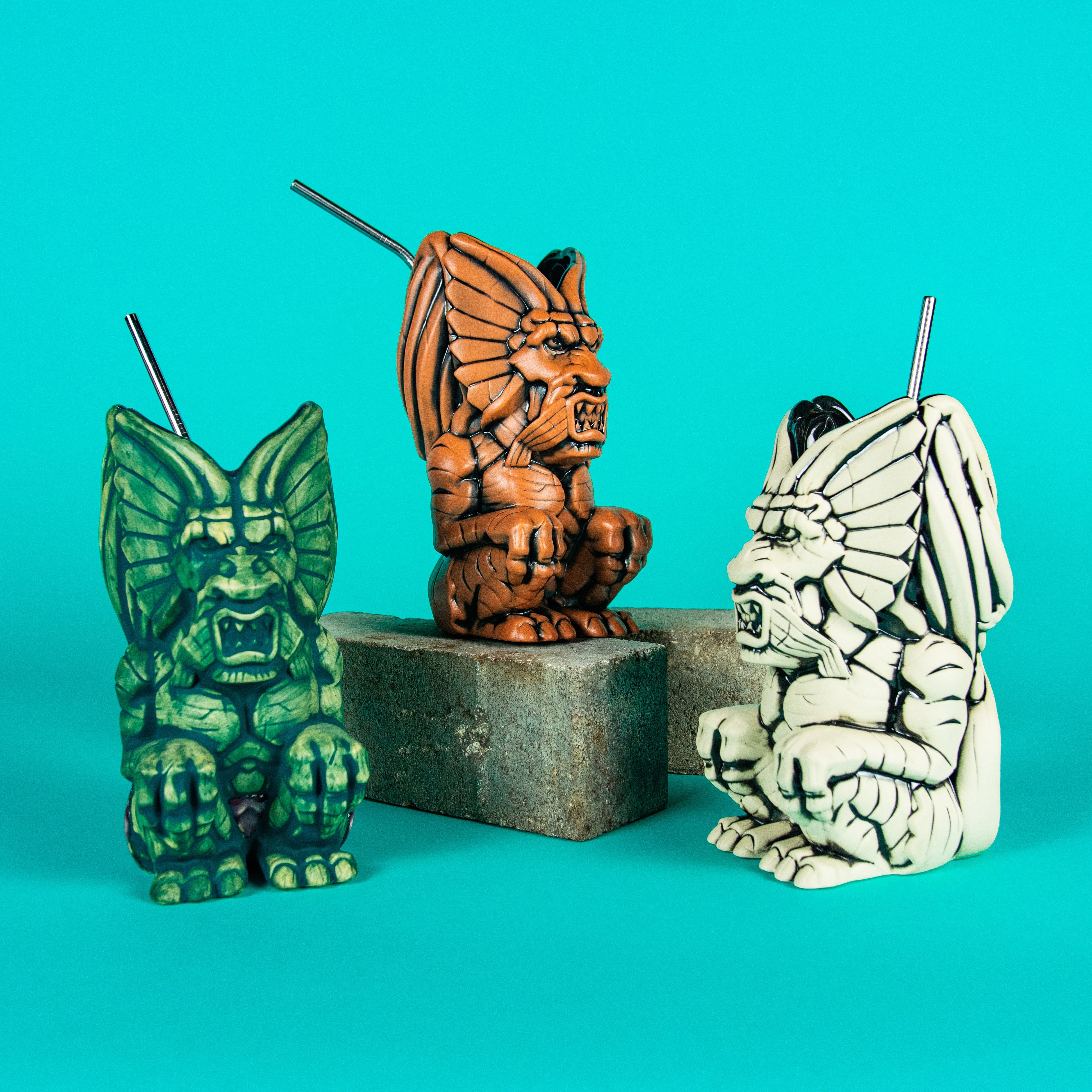 3608-fin-fang-foom-tiki-mug-pen-and-ink-3.jpg Fin Fang Foom Tiki Mug - Pen and Ink