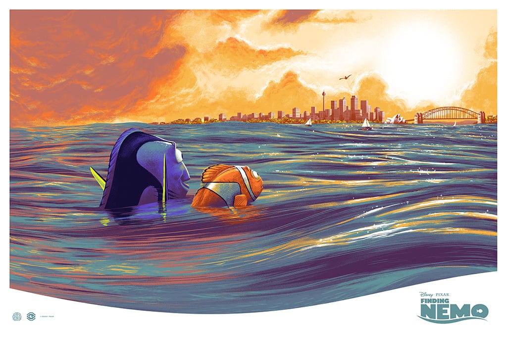 Finding Nemo Poster by César Moreno