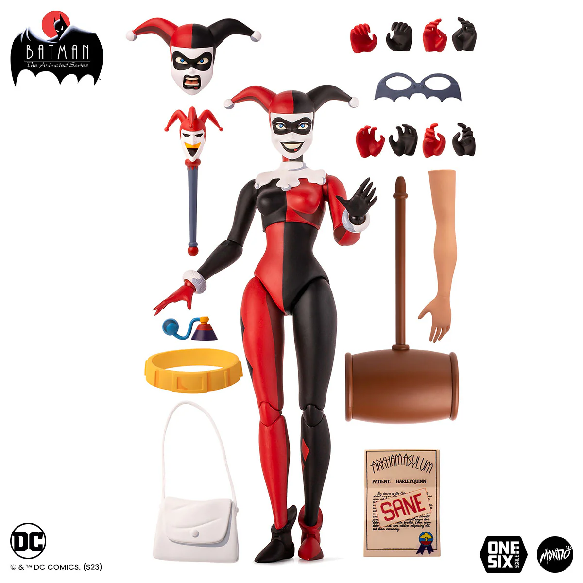 364-batman-the-animated-series-harley-quinn-1-6-scale-figure-2.webp Batman: The Animated Series - Harley Quinn 1/6 Scale Figure