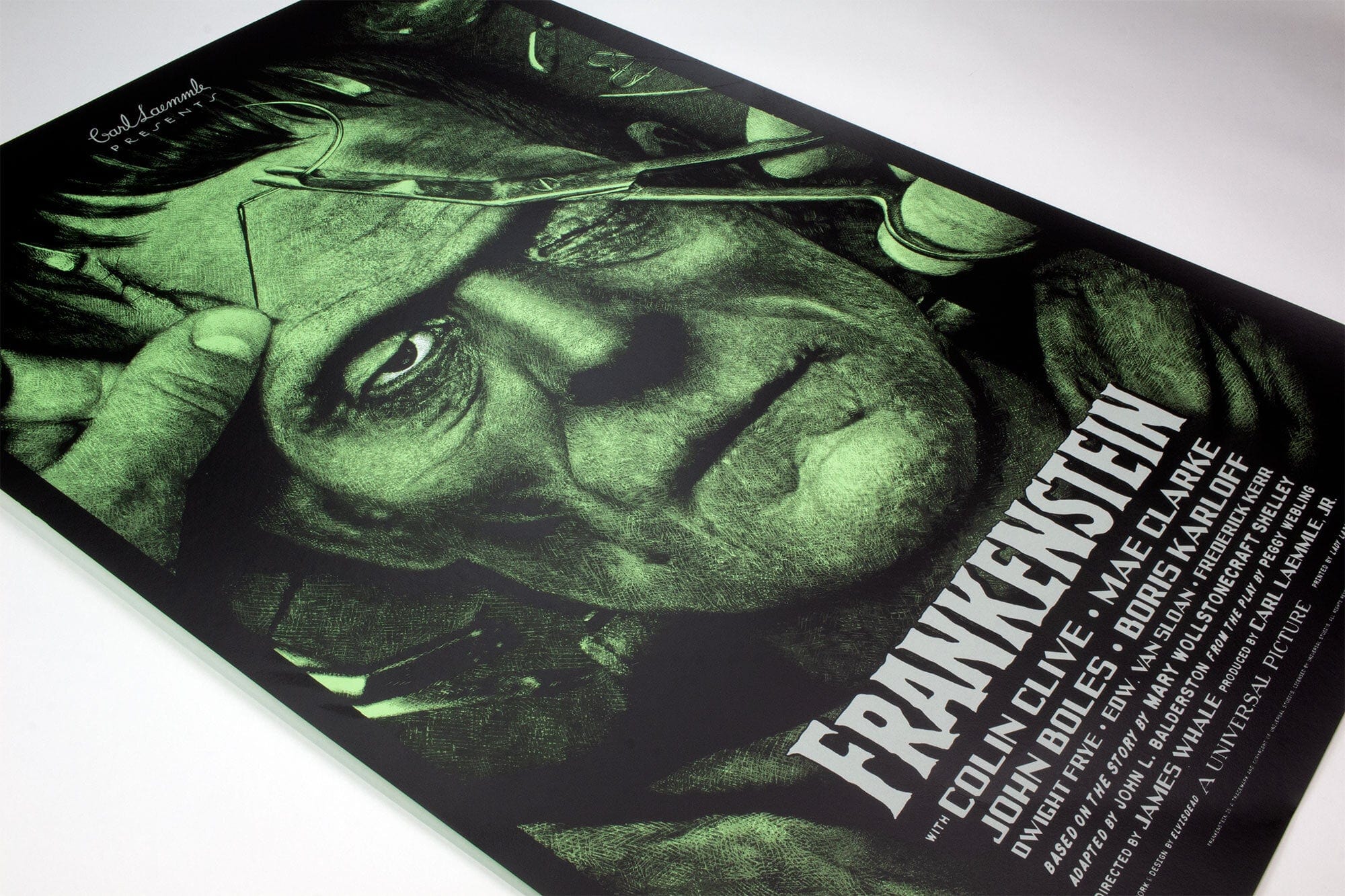 3658-frankenstein-screenprinted-poster-3.jpg Frankenstein Screenprinted Poster