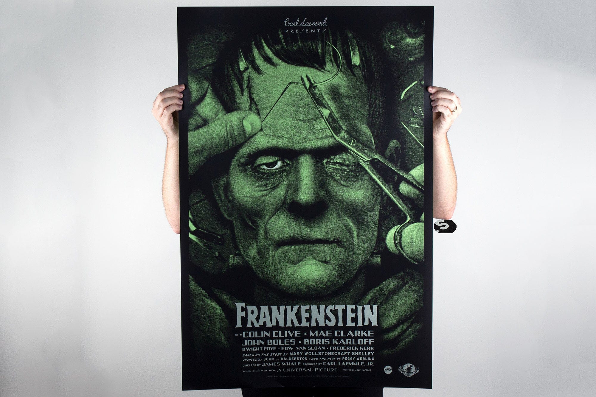 3658-frankenstein-screenprinted-poster-6.jpg Frankenstein Screenprinted Poster
