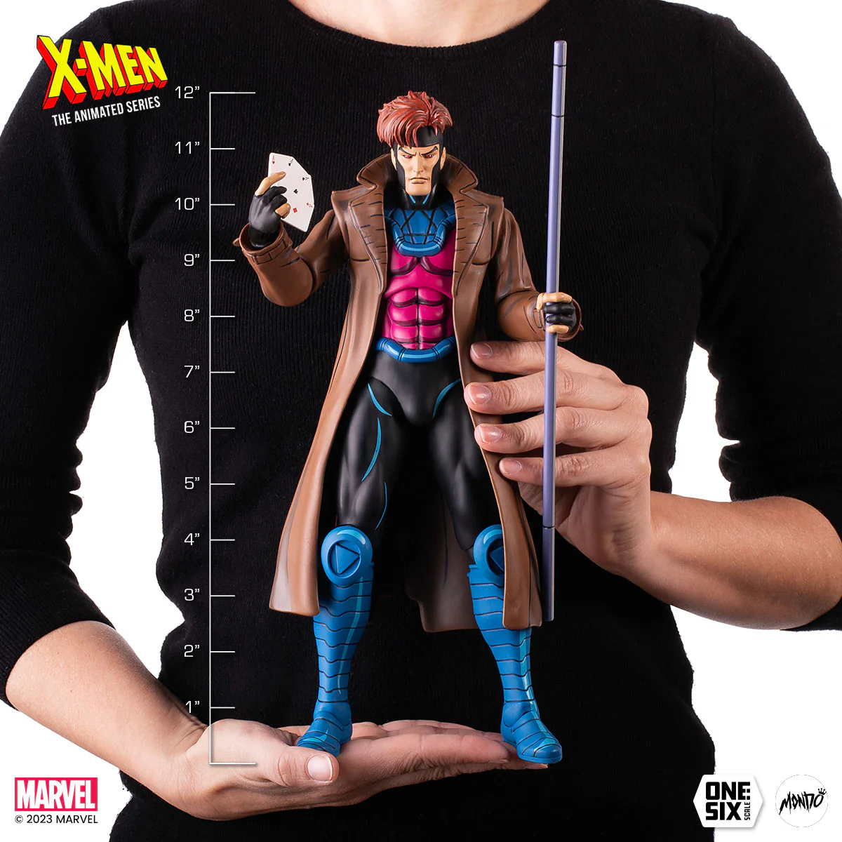 X-Men: The Animated Series - Gambit 1/6 Scale Figure Timed Edition
