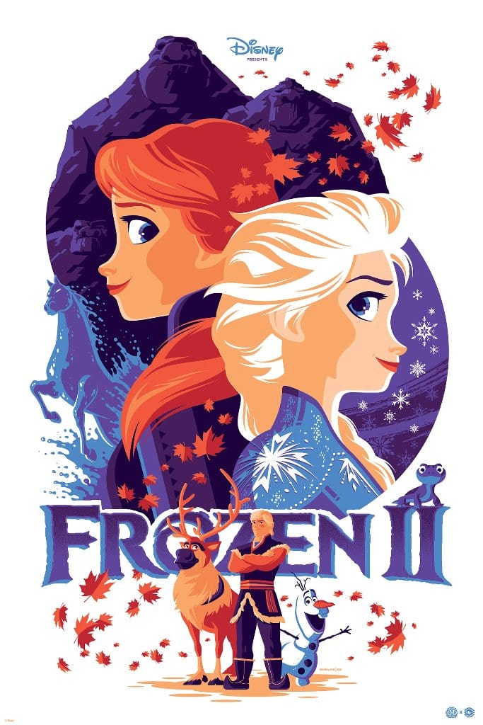 3684-frozen-2-screenprinted-poster-1.jpg Frozen 2 Screenprinted Poster