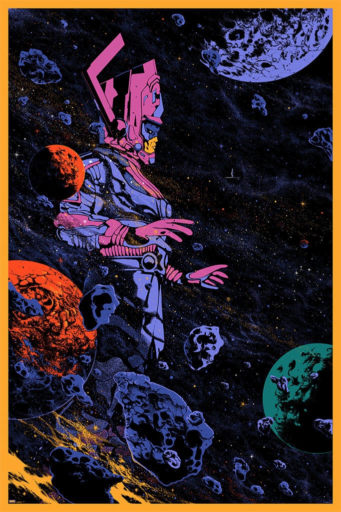 3690-galactus-screenprinted-poster-1.jpg Galactus Screenprinted Poster