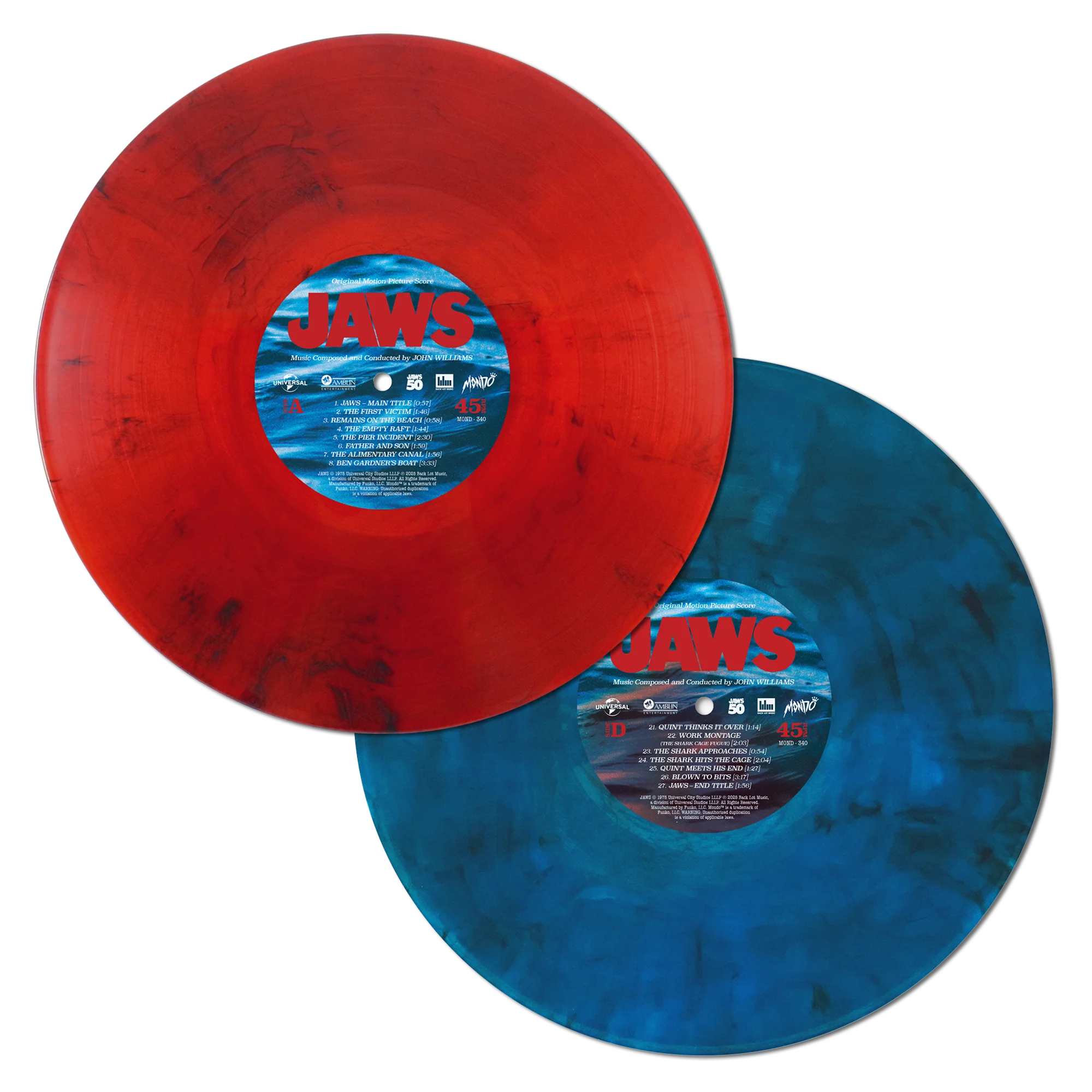 Jaws - Original Motion Picture Score - 50th Anniversary Edition 2XLP