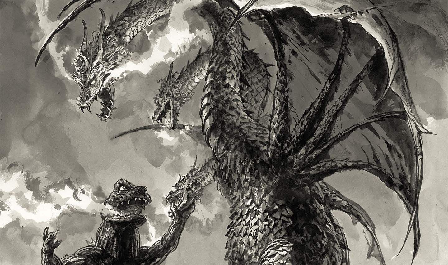 3712-ghidorah-the-three-headed-monster-poster-2.jpg Ghidorah, the Three-Headed Monster Poster