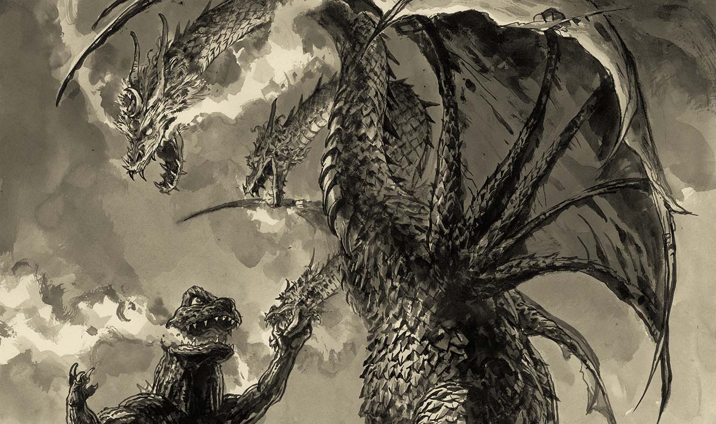 3714-ghidorah-the-three-headed-monster-variant-poster-2.jpg Ghidorah, the Three-Headed Monster Variant Poster