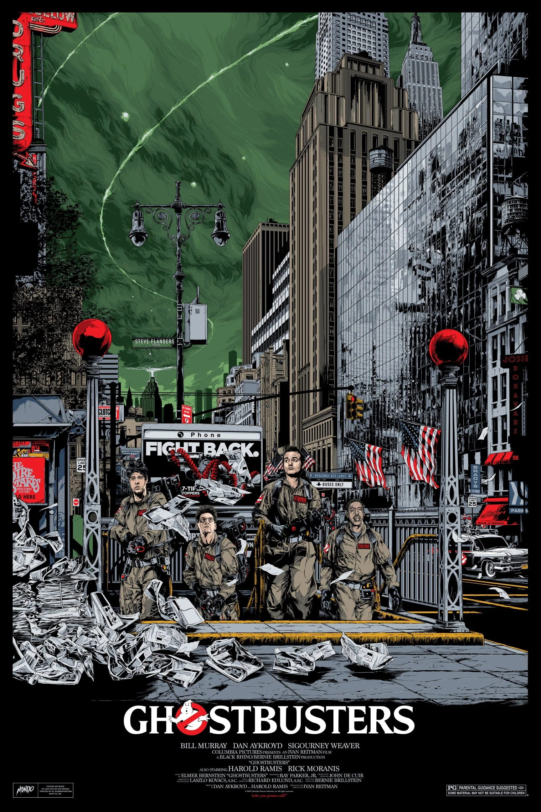 3734-ghostbusters-poster-variant-by-ken-taylor-1.webp Ghostbusters Poster (Variant) by Ken Taylor