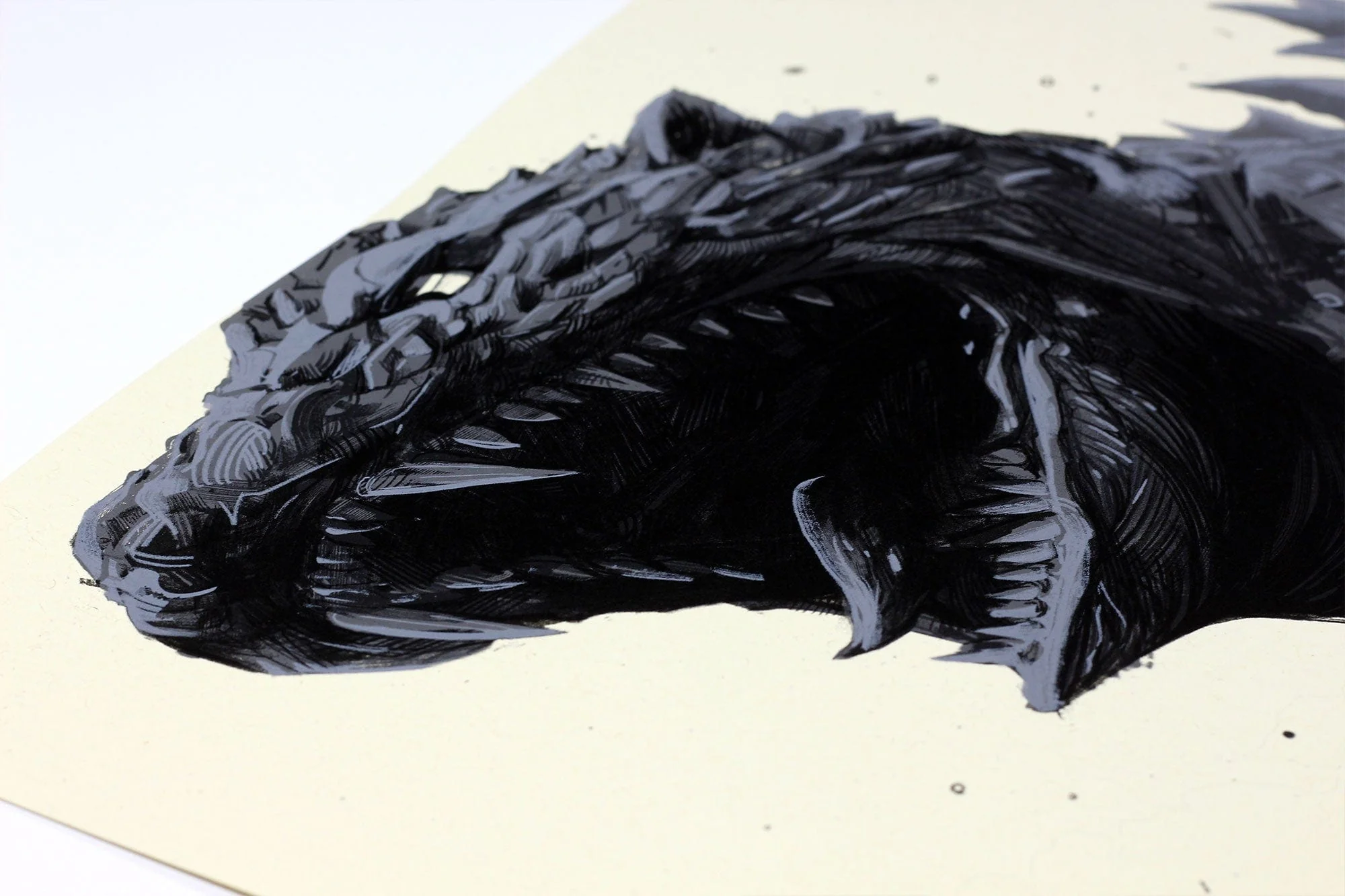 3766-godzilla-variant-screenprinted-poster-4.webp Godzilla (Variant) Screenprinted Poster
