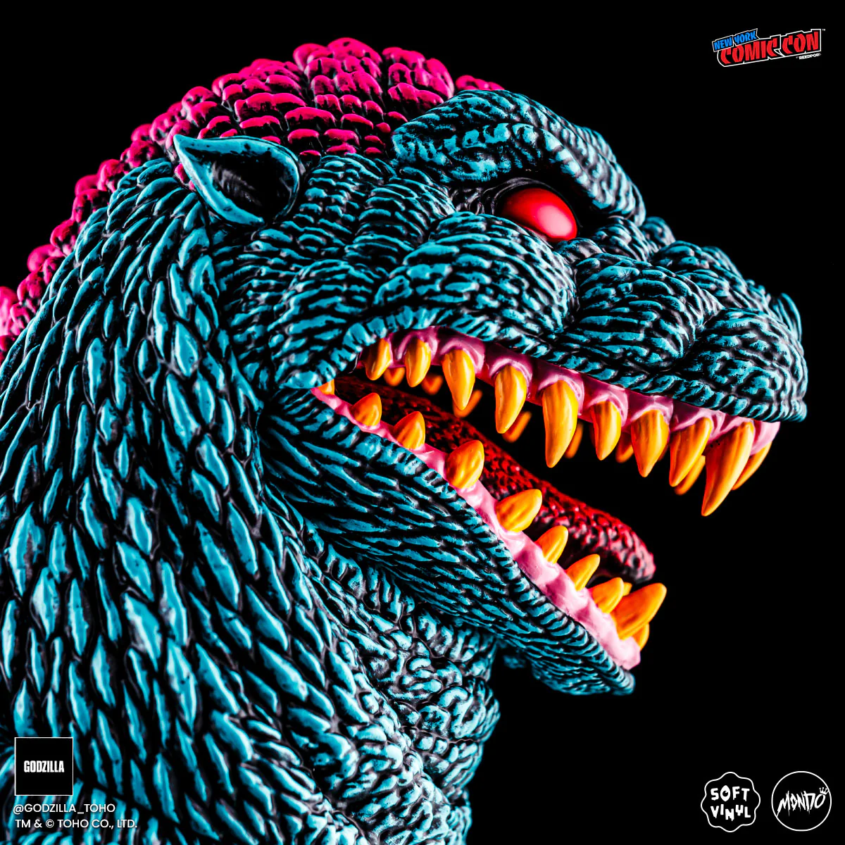 3767-godzilla-designer-vinyl-figure-by-james-groman-psychedelic-variant-12.webp Godzilla - Designer Vinyl Figure by James Groman - Psychedelic Variant