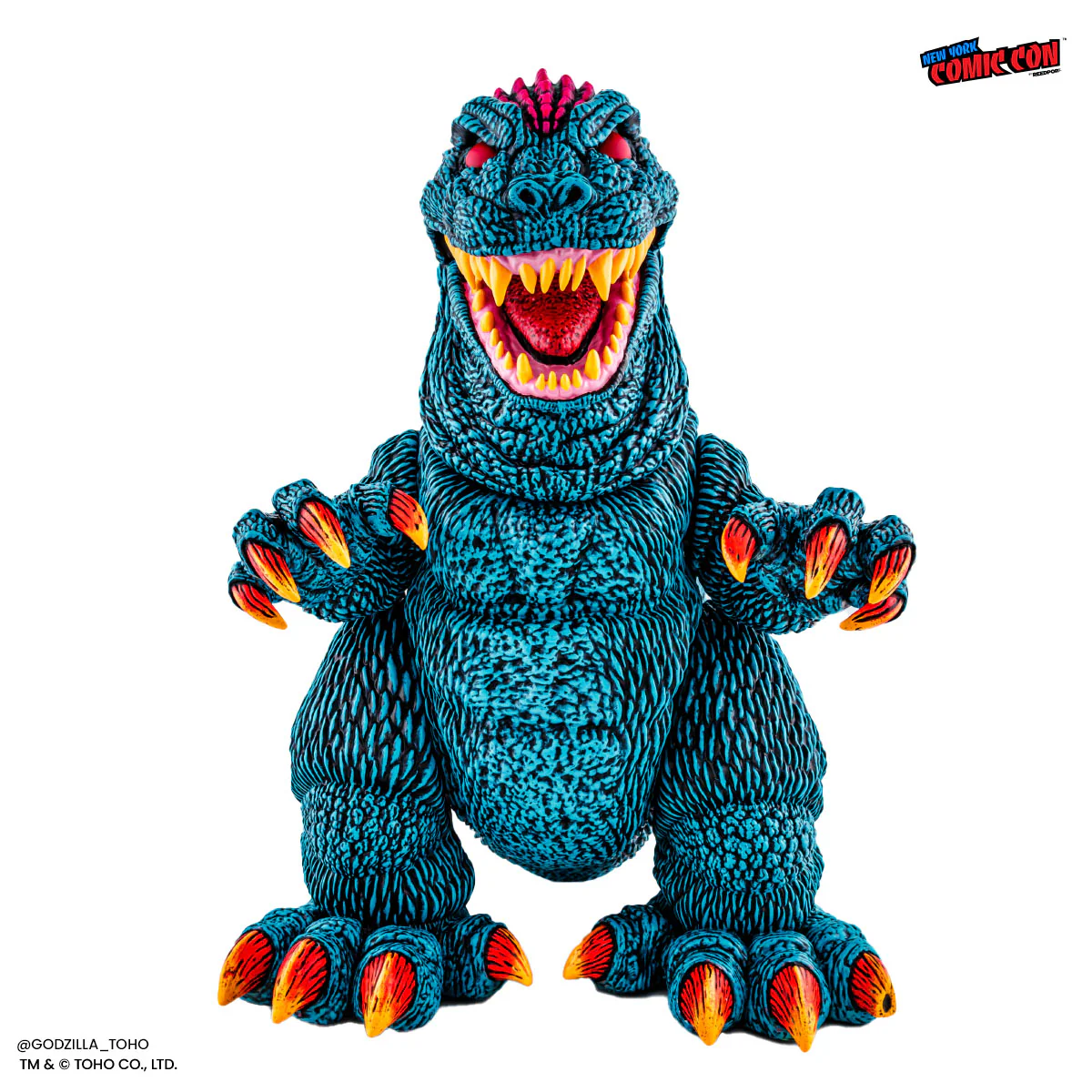3767-godzilla-designer-vinyl-figure-by-james-groman-psychedelic-variant-19.webp Godzilla - Designer Vinyl Figure by James Groman - Psychedelic Variant