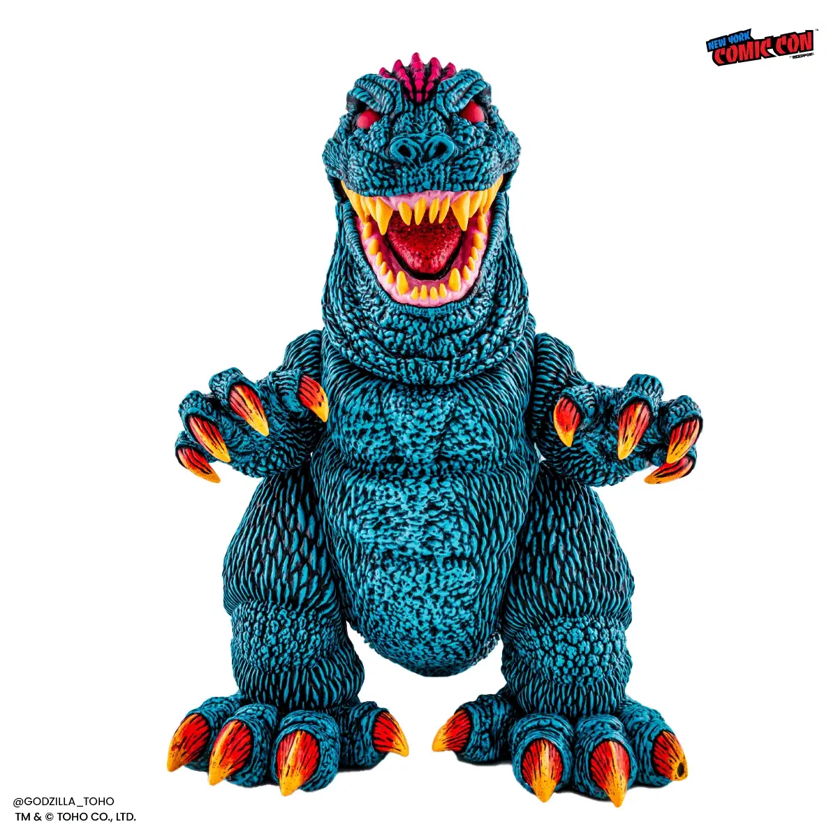 3767-godzilla-designer-vinyl-figure-by-james-groman-psychedelic-variant-2.webp Godzilla - Designer Vinyl Figure by James Groman - Psychedelic Variant