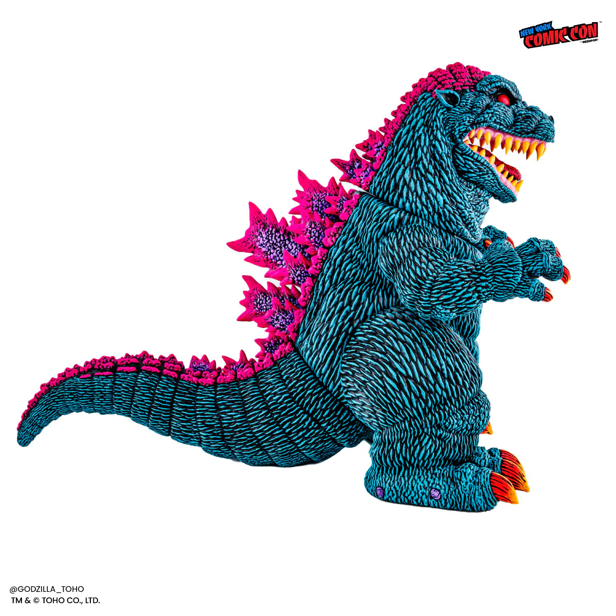 3767-godzilla-designer-vinyl-figure-by-james-groman-psychedelic-variant-24.webp Godzilla - Designer Vinyl Figure by James Groman - Psychedelic Variant