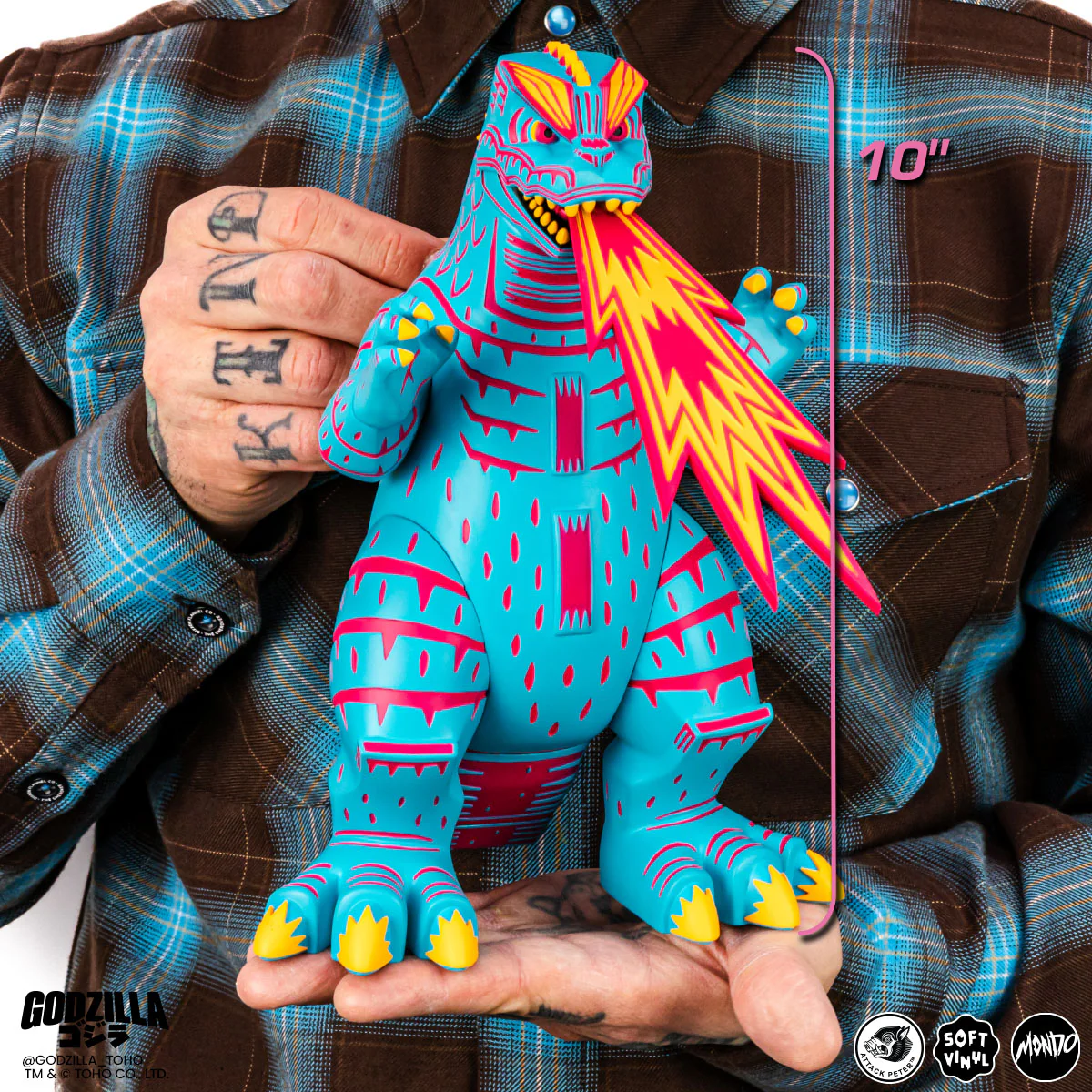 3771-godzilla-vinyl-designer-figure-by-attack-peter-vice-city-rage-variant-3.webp Godzilla - Vinyl Designer Figure by Attack Peter - Vice City Rage Variant
