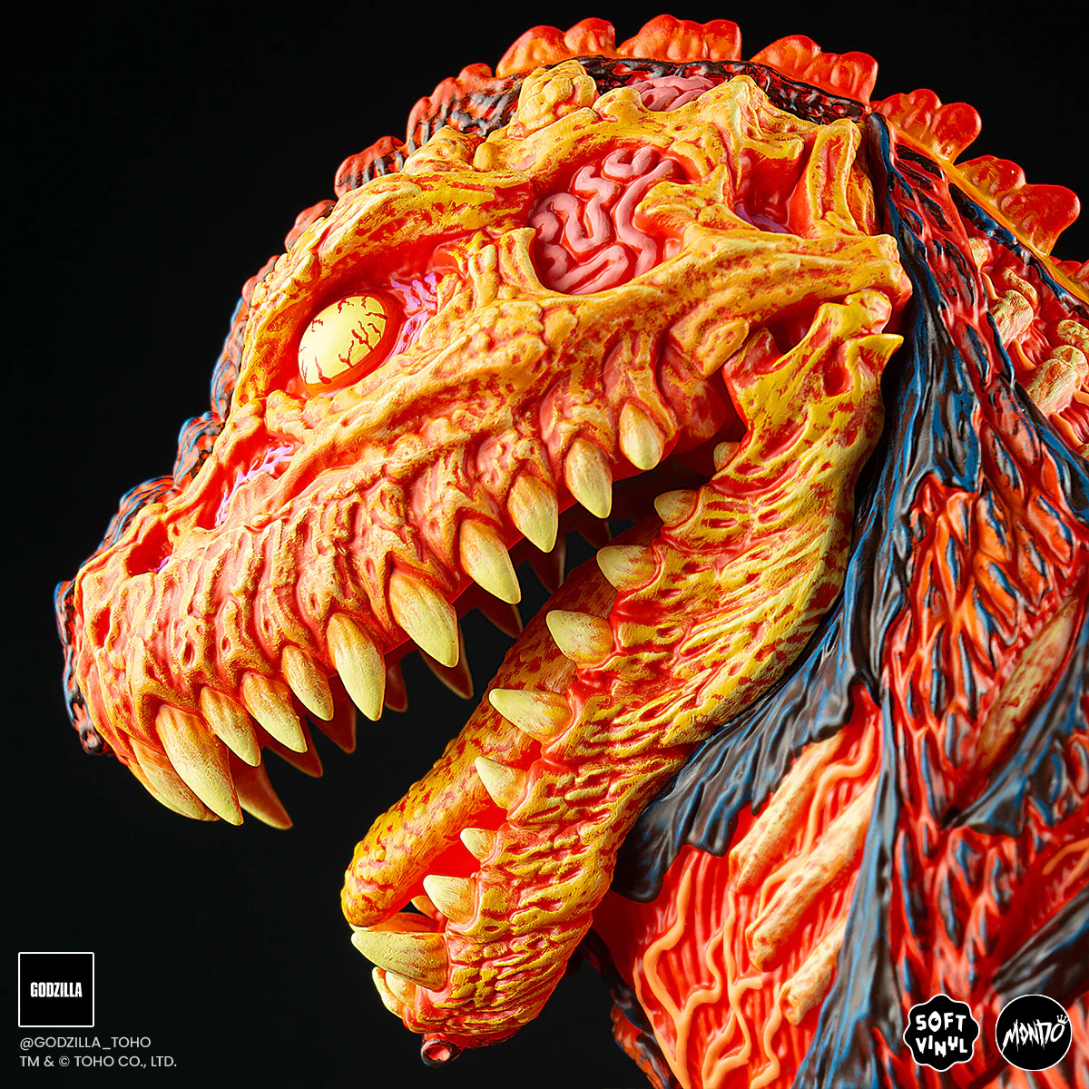 3773-godzilla-vinyl-designer-figure-by-james-groman-burning-variant-12.webp Godzilla - Vinyl Designer Figure by James Groman - Burning Variant