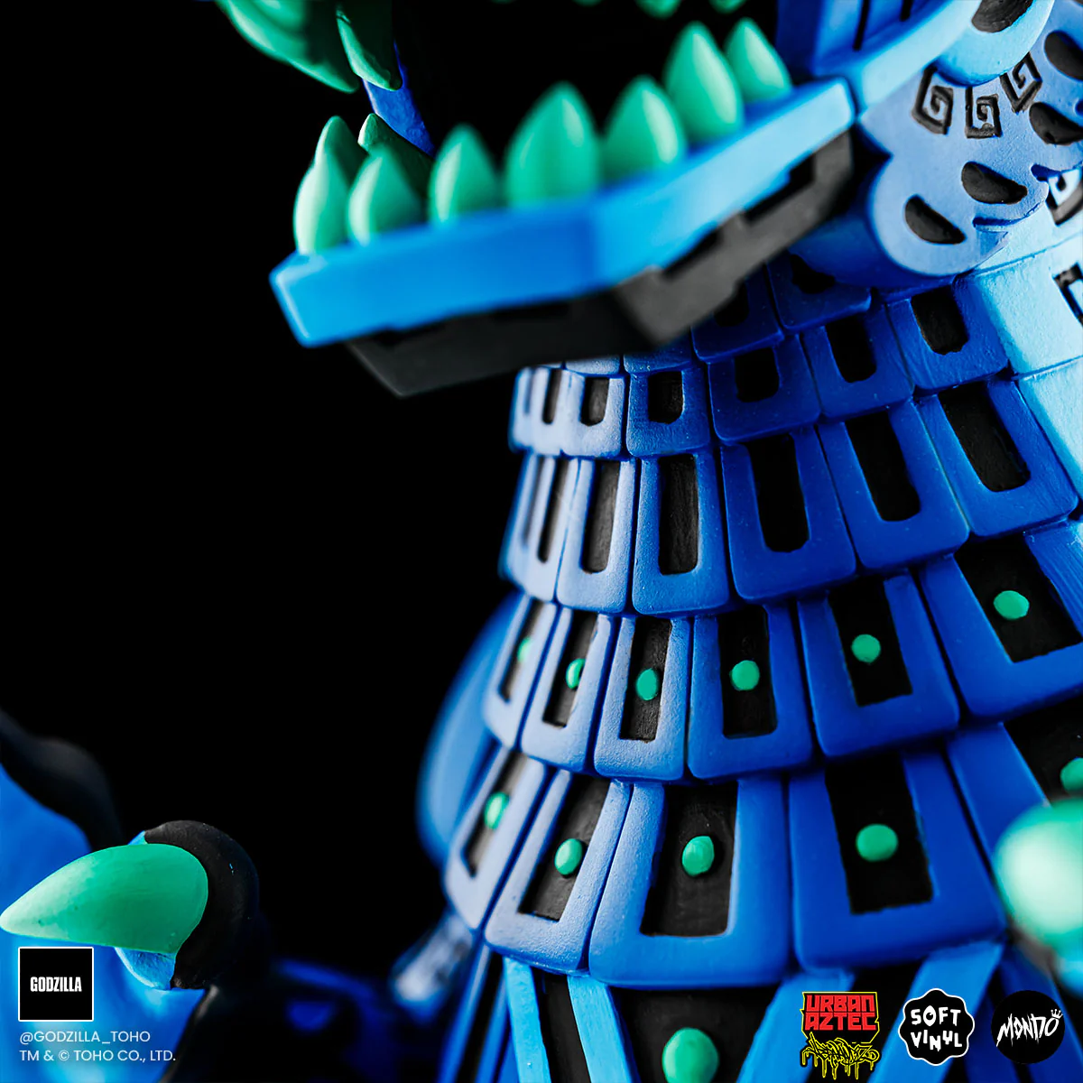 Godzilla - Vinyl Designer Figure by Urban Aztec - Heat Ray Variant Timed Edition