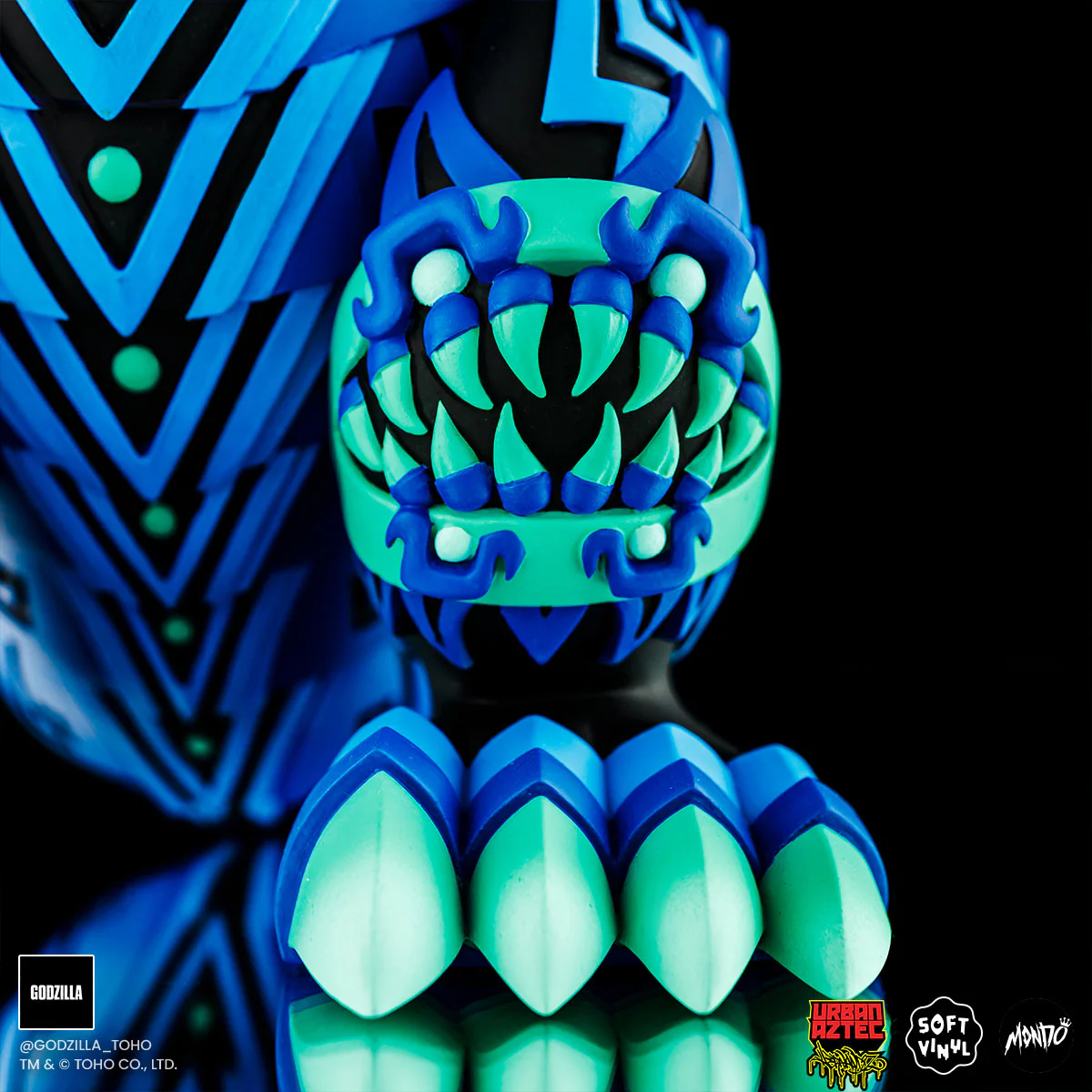 Godzilla - Vinyl Designer Figure by Urban Aztec - Heat Ray Variant Timed Edition