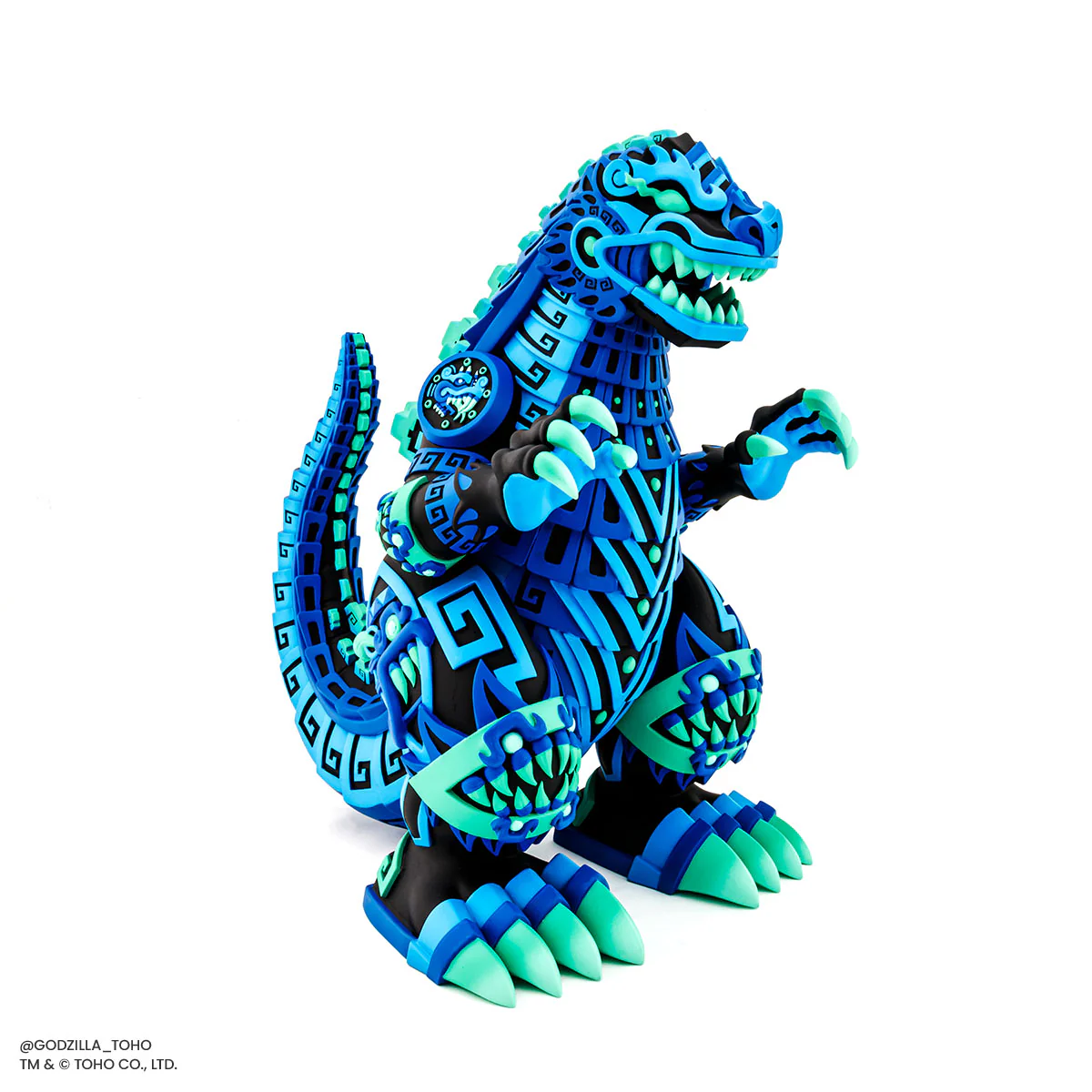 Godzilla - Vinyl Designer Figure by Urban Aztec - Heat Ray Variant Timed Edition
