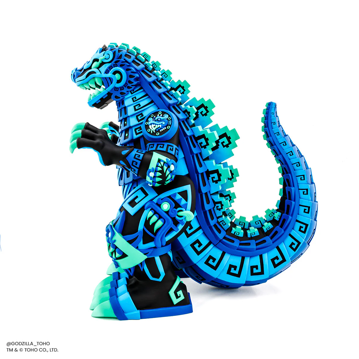 Godzilla - Vinyl Designer Figure by Urban Aztec - Heat Ray Variant Timed Edition