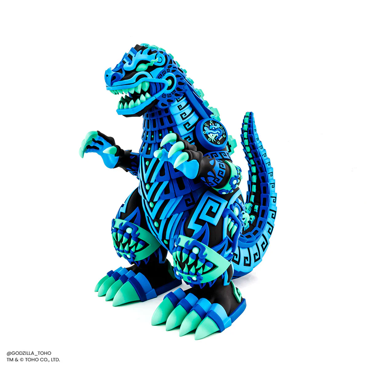 Godzilla - Vinyl Designer Figure by Urban Aztec - Heat Ray Variant Timed Edition