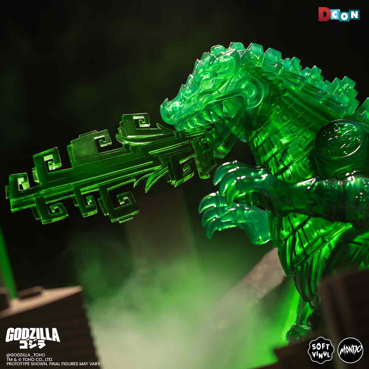 Godzilla - Vinyl Designer Figure by Urban Aztec - Jade Variant