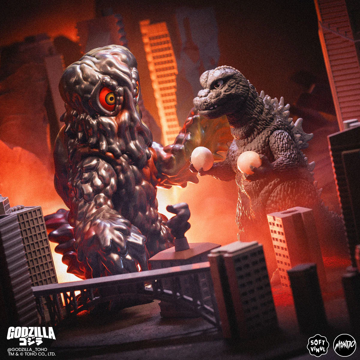 3800-godzilla-and-hedorah-soft-vinyl-figure-set-godzilla-vs-the-smog-monster-19.webp Godzilla and Hedorah Soft Vinyl Figure Set - Godzilla vs The Smog Monster