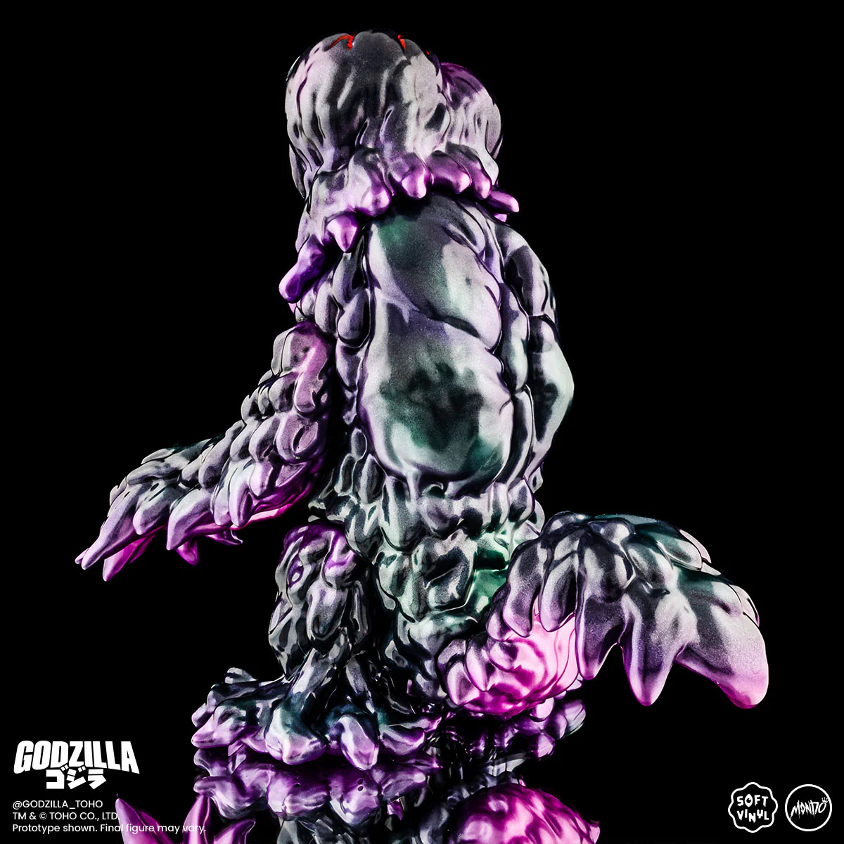 Godzilla and Hedorah Soft Vinyl Figure Set - Oil Slick Variant