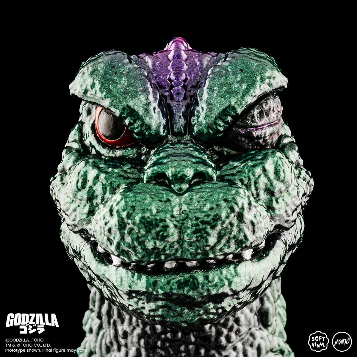 Godzilla and Hedorah Soft Vinyl Figure Set - Oil Slick Variant