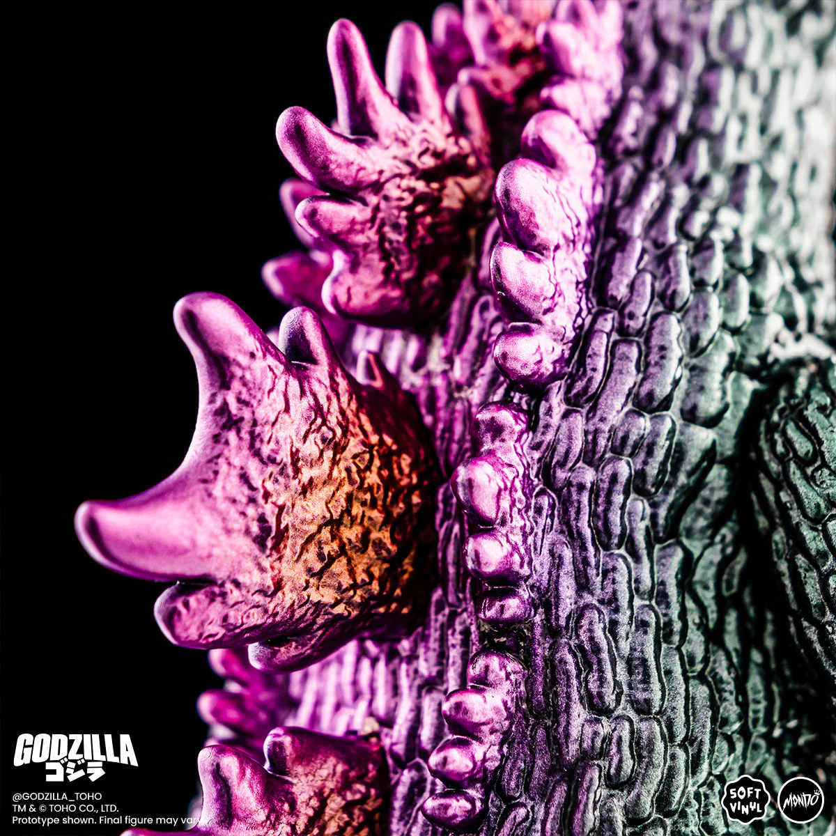 Godzilla and Hedorah Soft Vinyl Figure Set - Oil Slick Variant
