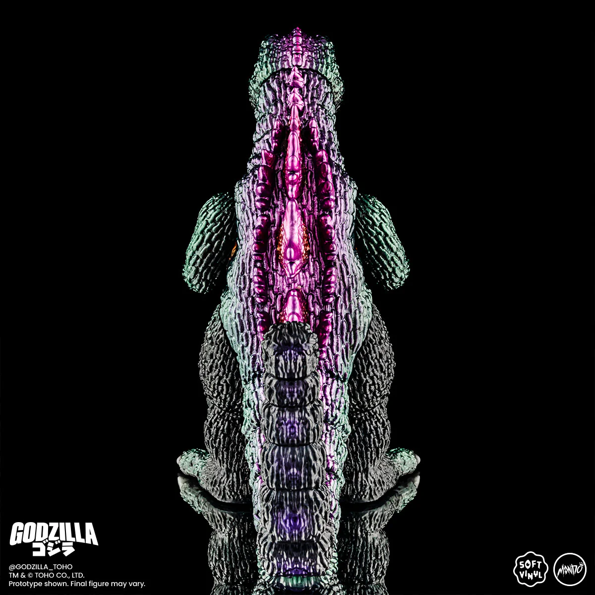 Godzilla and Hedorah Soft Vinyl Figure Set - Oil Slick Variant