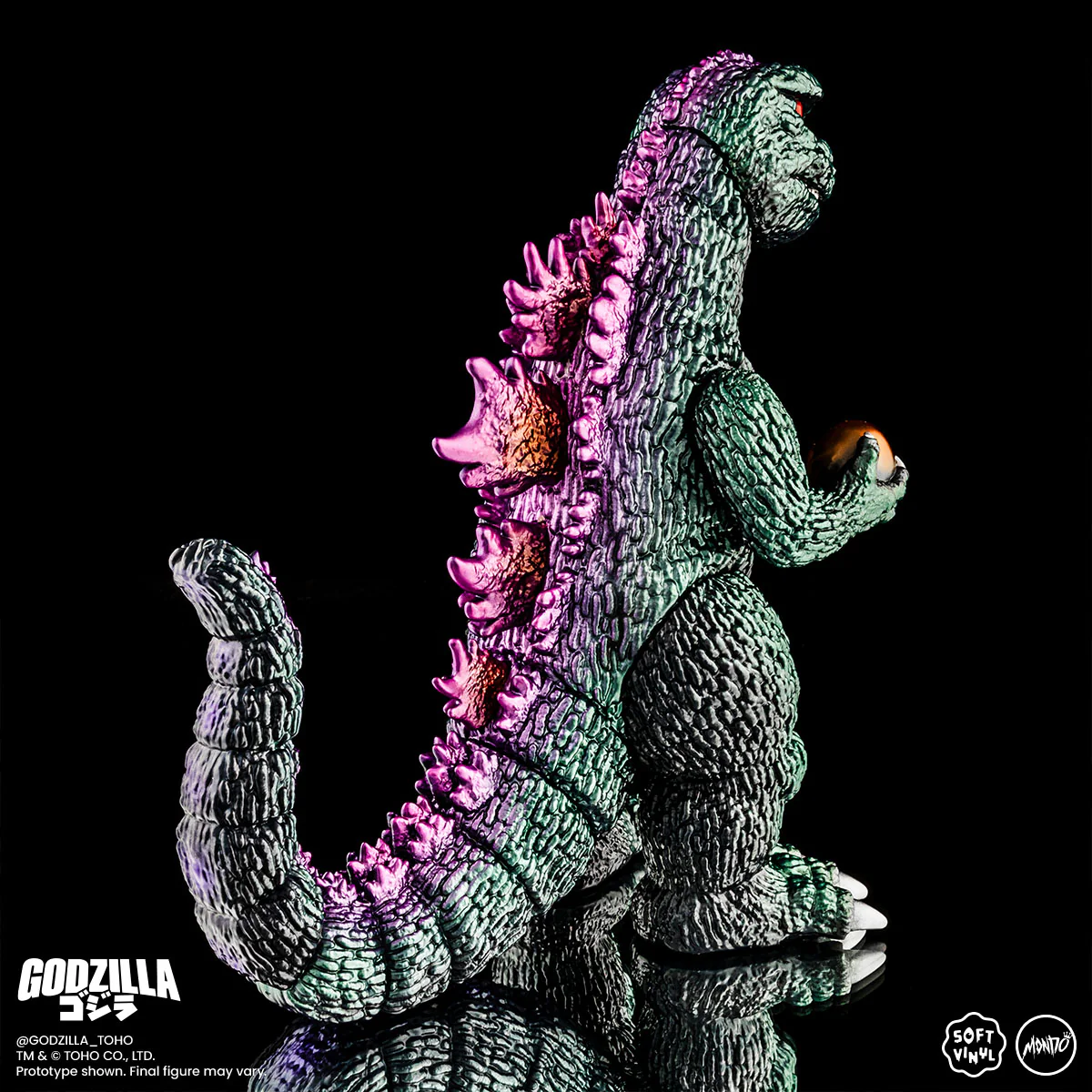 Godzilla and Hedorah Soft Vinyl Figure Set - Oil Slick Variant