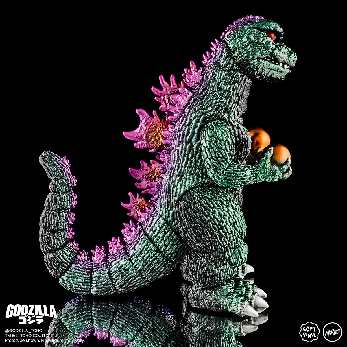 Godzilla and Hedorah Soft Vinyl Figure Set - Oil Slick Variant