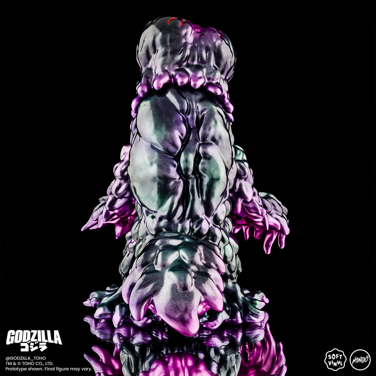 Godzilla and Hedorah Soft Vinyl Figure Set - Oil Slick Variant