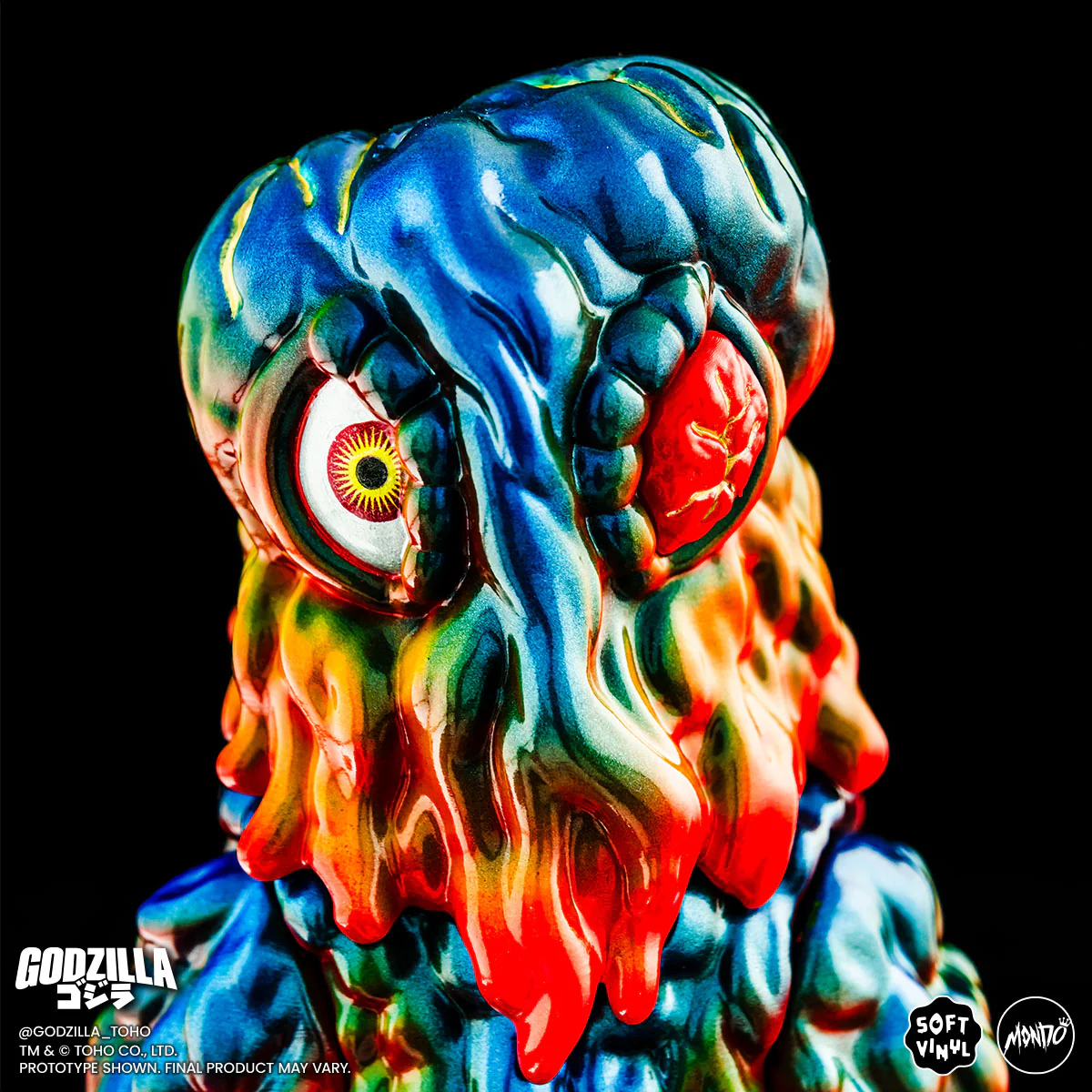 Godzilla and Hedorah Soft Vinyl Figure Set - Vintage Variant
