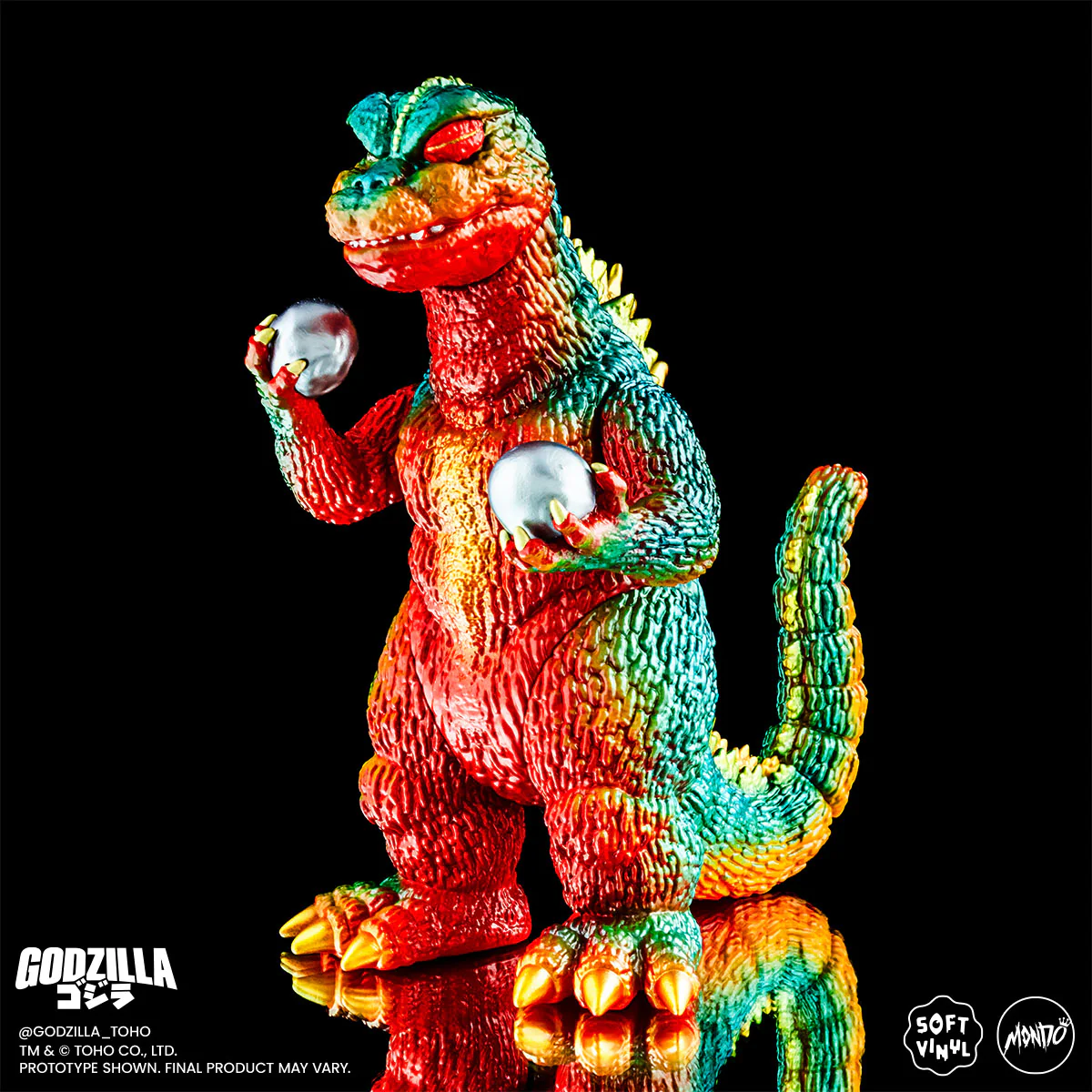 Godzilla and Hedorah Soft Vinyl Figure Set - Vintage Variant