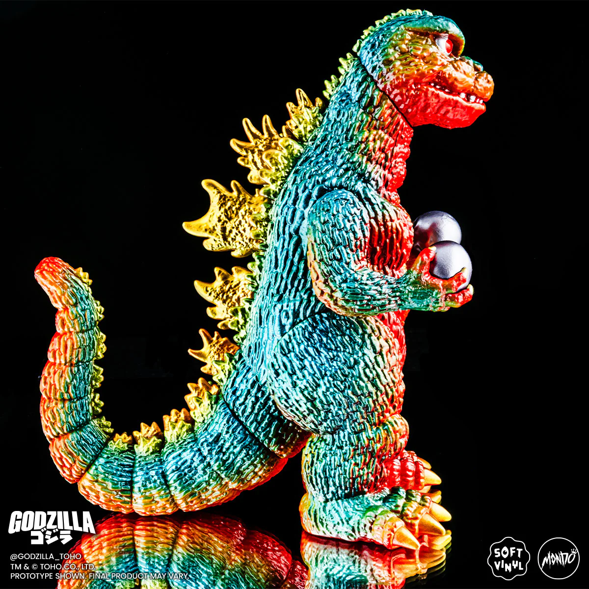 Godzilla and Hedorah Soft Vinyl Figure Set - Vintage Variant