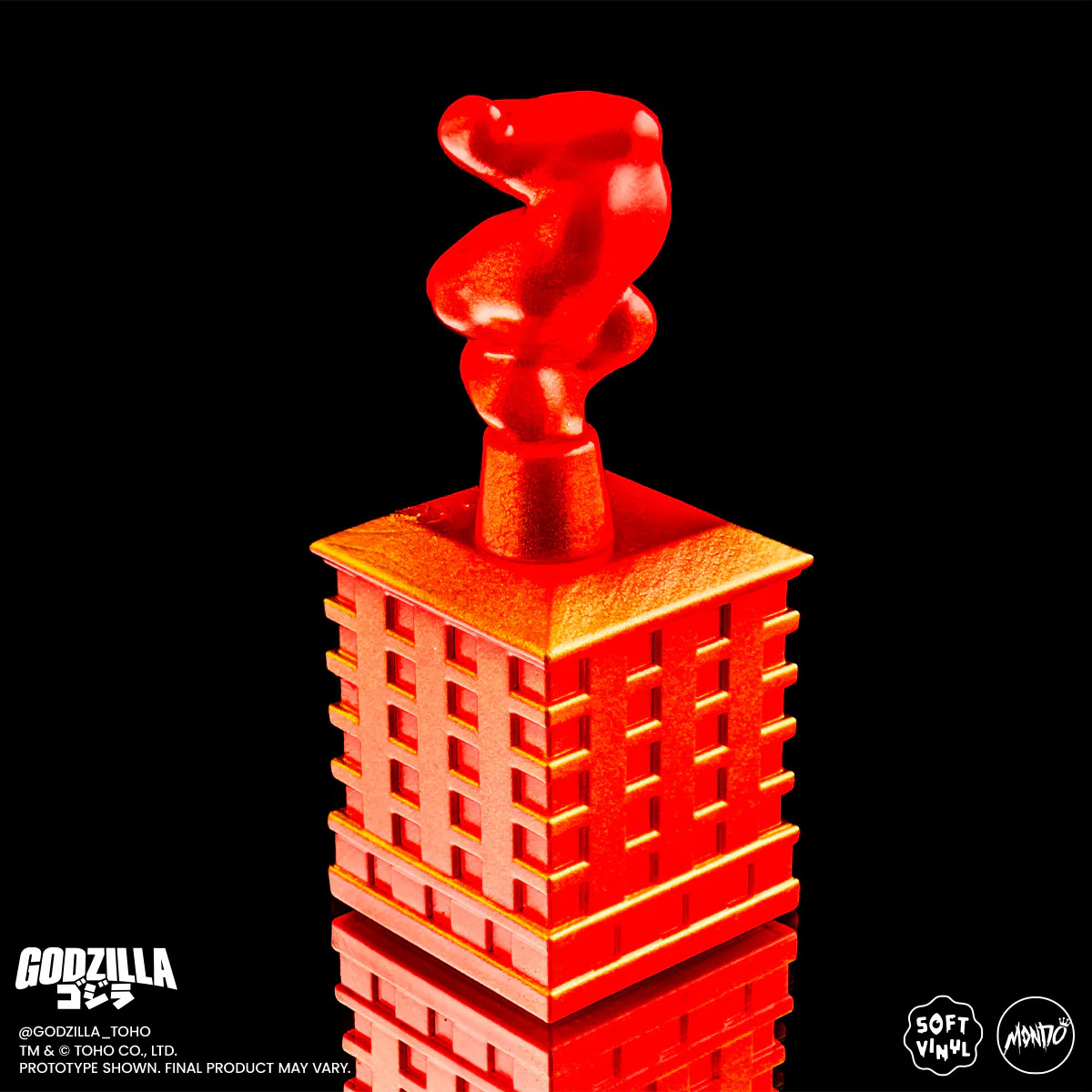 Godzilla and Hedorah Soft Vinyl Figure Set - Vintage Variant