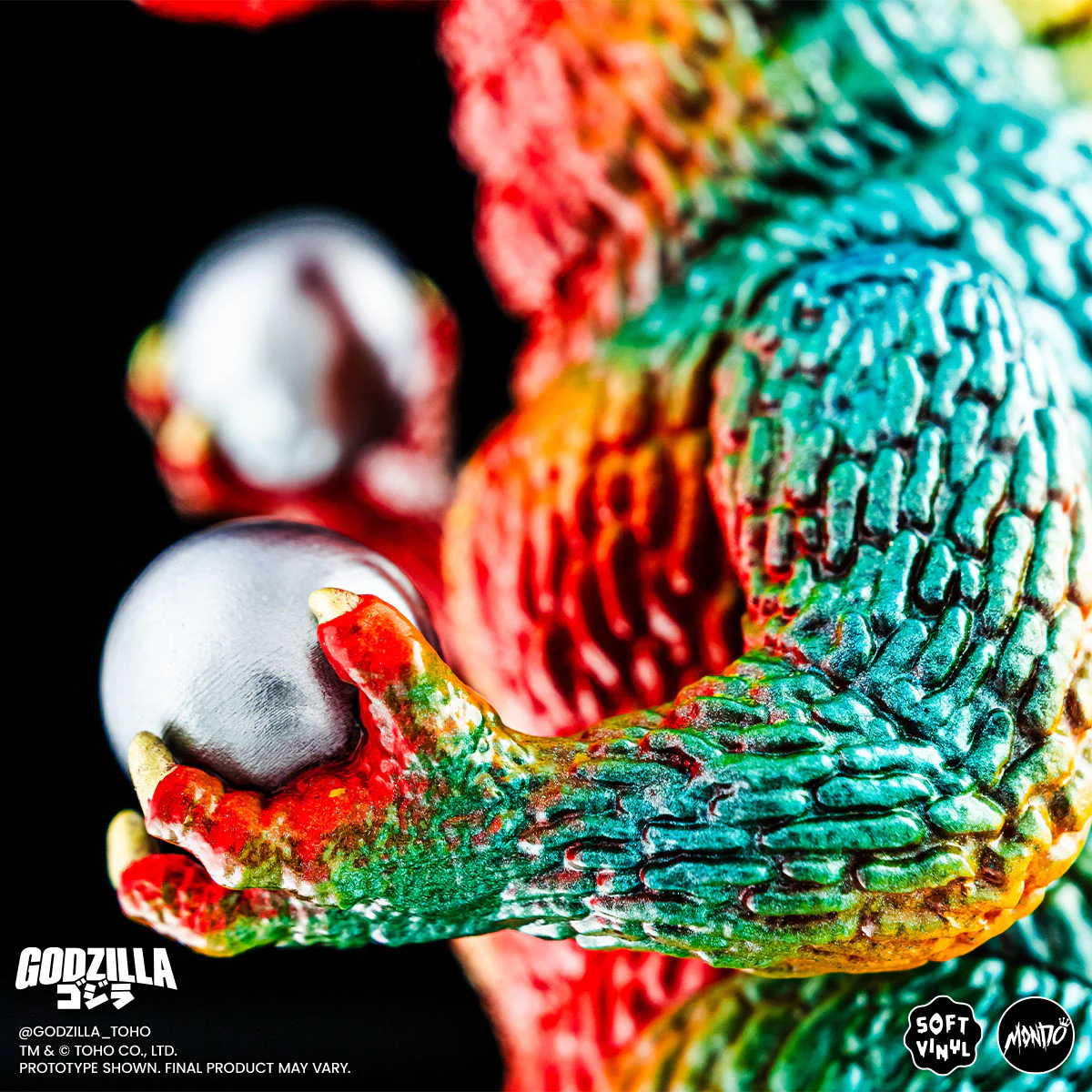 Godzilla and Hedorah Soft Vinyl Figure Set - Vintage Variant