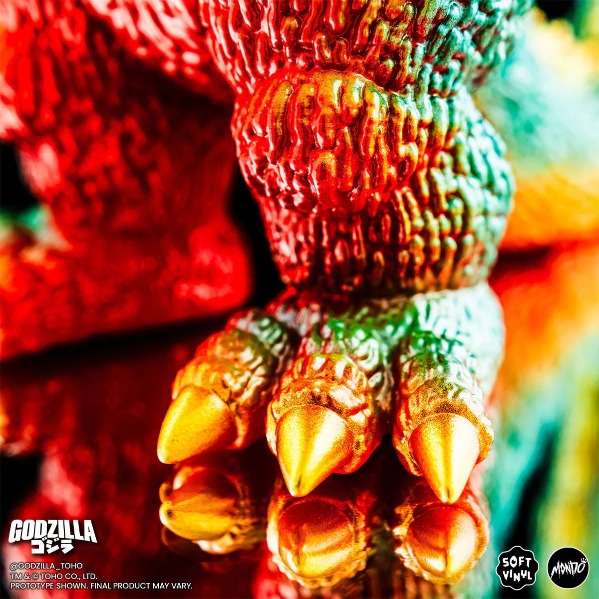 Godzilla and Hedorah Soft Vinyl Figure Set - Vintage Variant