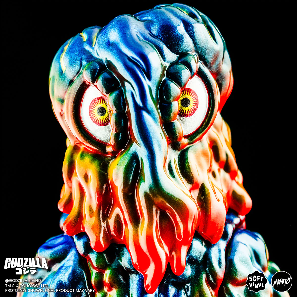 Godzilla and Hedorah Soft Vinyl Figure Set - Vintage Variant