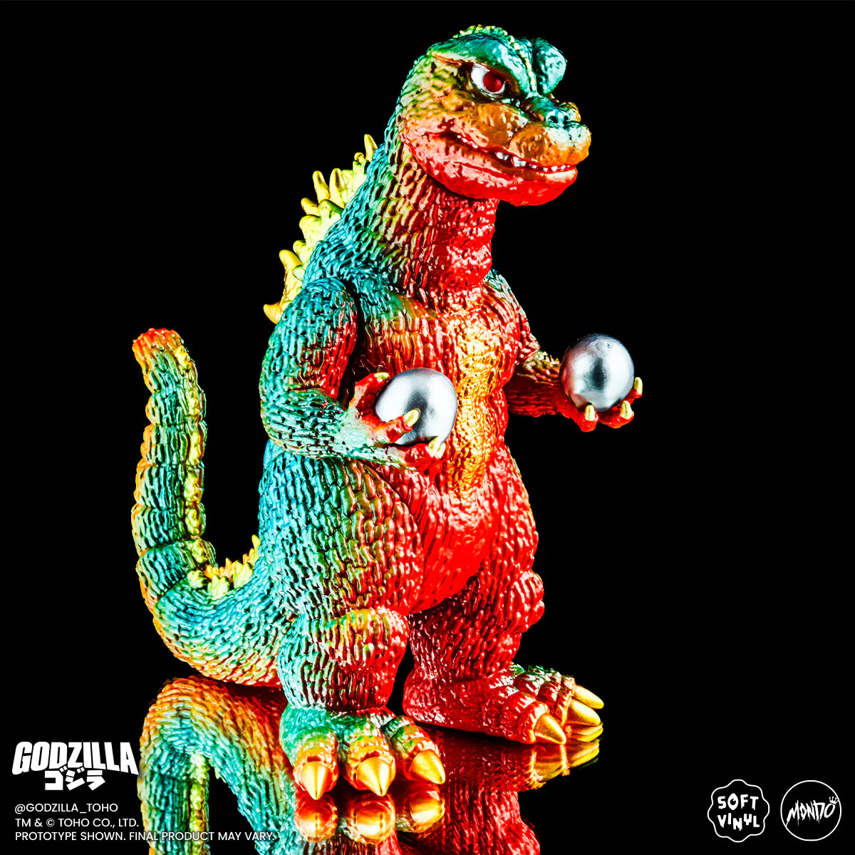 Godzilla and Hedorah Soft Vinyl Figure Set - Vintage Variant