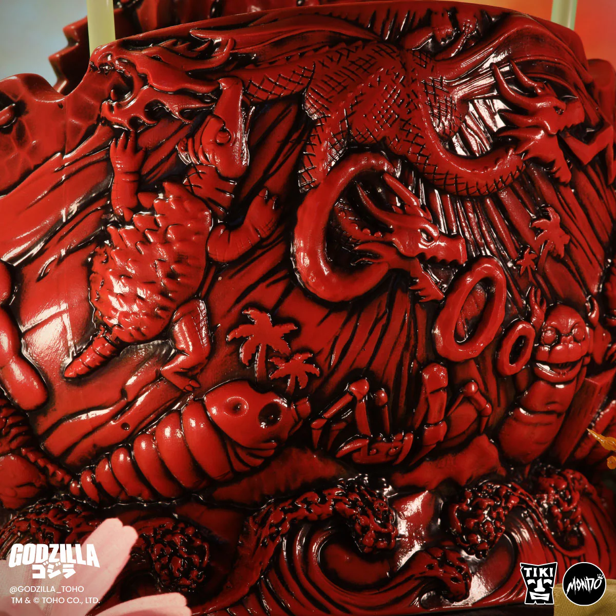 Godzilla Destroy All Monsters Scorpion Bowl - Fire Dragon Variant