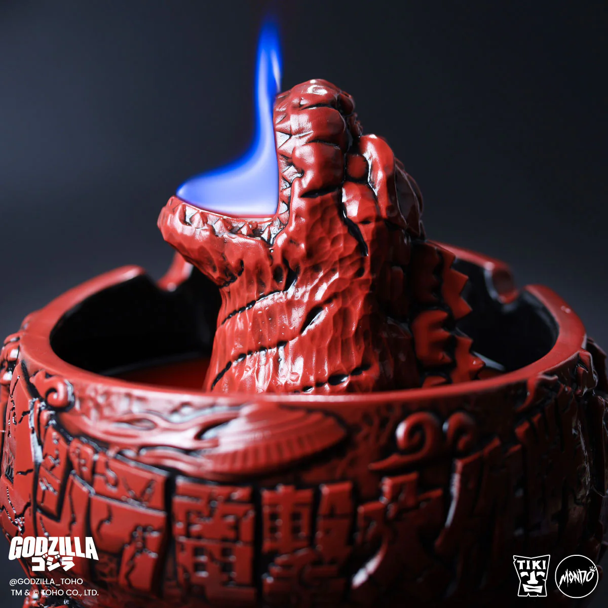 Godzilla Destroy All Monsters Scorpion Bowl - Fire Dragon Variant