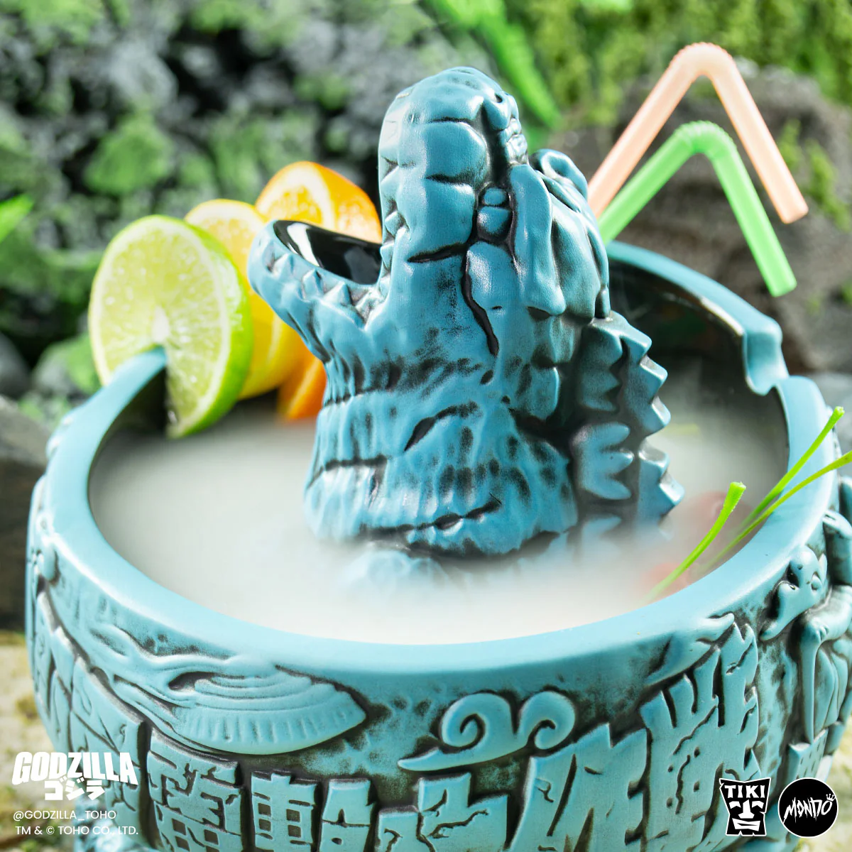 3805-godzilla-destroy-all-monsters-tiki-bowl-heat-ray-variant-10.webp Godzilla Destroy All Monsters Tiki Bowl - Heat Ray Variant