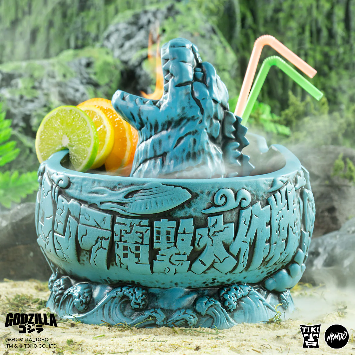 3805-godzilla-destroy-all-monsters-tiki-bowl-heat-ray-variant-12.webp Godzilla Destroy All Monsters Tiki Bowl - Heat Ray Variant