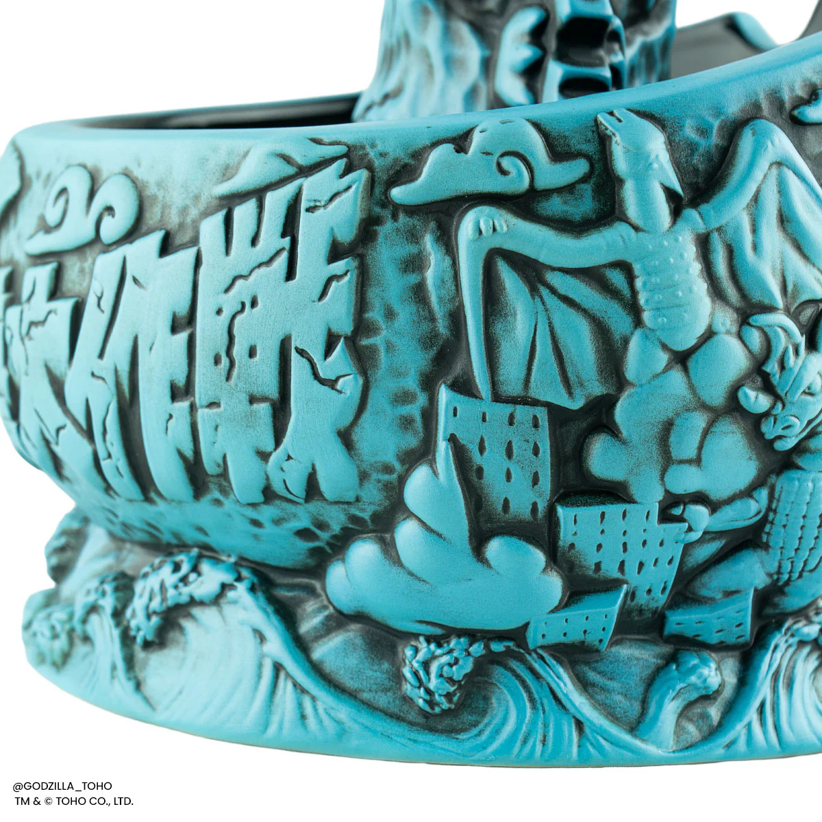 3805-godzilla-destroy-all-monsters-tiki-bowl-heat-ray-variant-33.webp Godzilla Destroy All Monsters Tiki Bowl - Heat Ray Variant