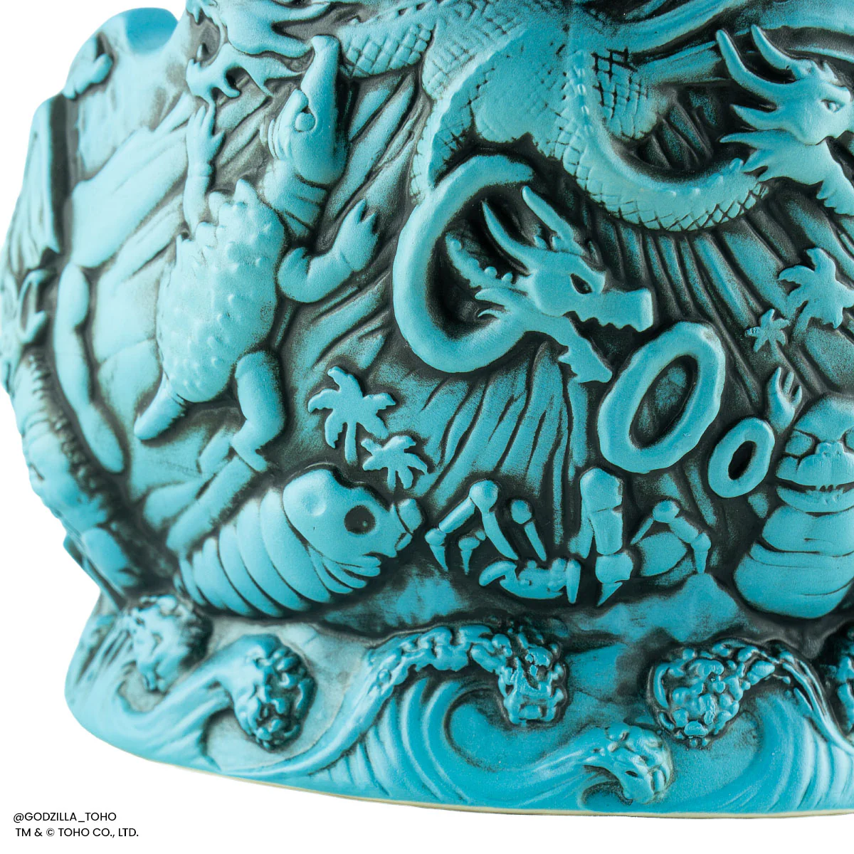 3805-godzilla-destroy-all-monsters-tiki-bowl-heat-ray-variant-35.webp Godzilla Destroy All Monsters Tiki Bowl - Heat Ray Variant