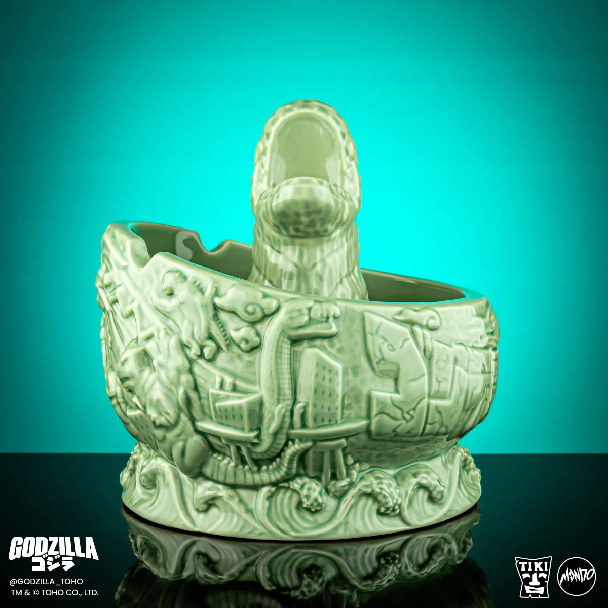 3806-godzilla-destroy-all-monsters-tiki-bowl-kilaak-outpost-variant-17.webp Godzilla Destroy All Monsters Tiki Bowl - Kilaak Outpost Variant