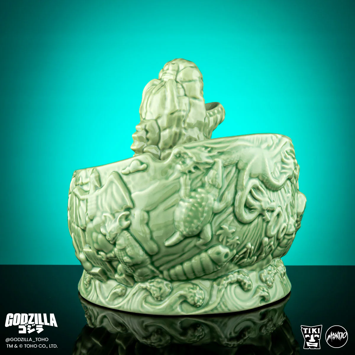 3806-godzilla-destroy-all-monsters-tiki-bowl-kilaak-outpost-variant-7.webp Godzilla Destroy All Monsters Tiki Bowl - Kilaak Outpost Variant